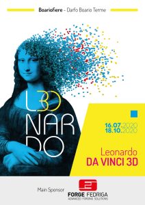 Forge Fedriga sponsor principale della mostra ‘Leonardo da Vinci 3D’