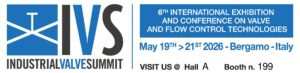 IVS INDUSTRIAL VALVE SUMMIT